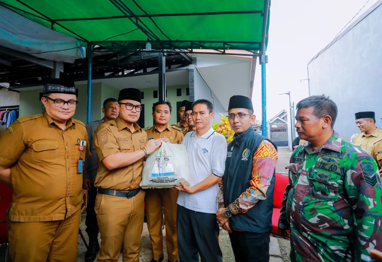 Wakil Wali Kota Tangsel Pilar Saga Ichsan menyampaikan belasungkawa kepada keluarga almarhumah Yonih
