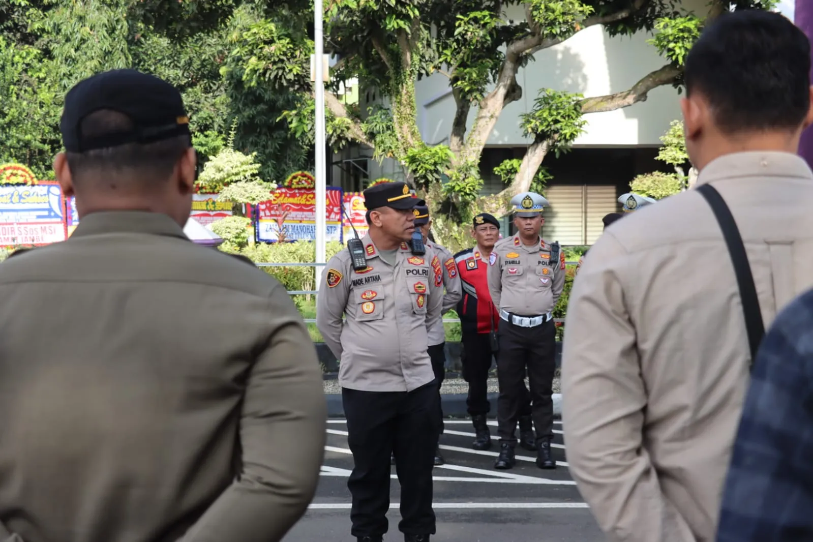 Apel Pengamanan Sertijab Bupati dan Wakil Bupati Tangerang