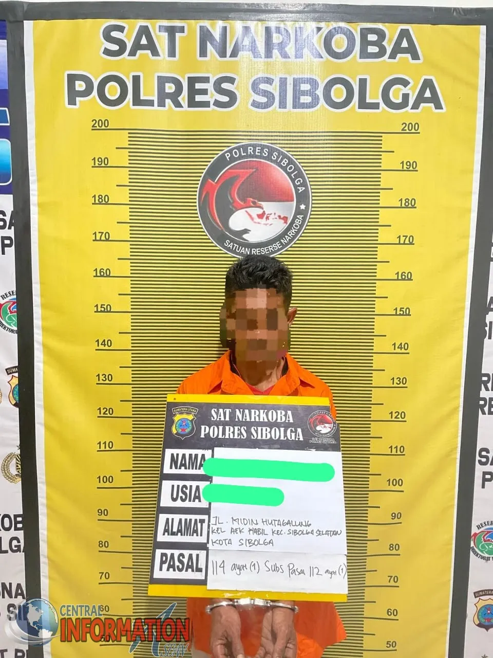 Barang bukti sabu yang diamankan Polres Sibolga