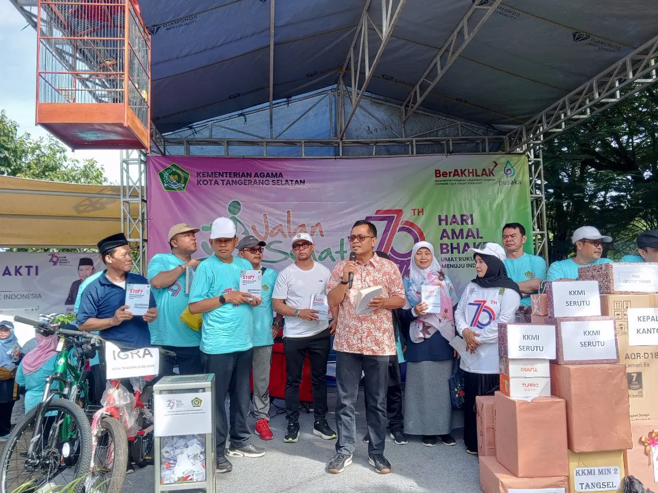 Peluncuran Buku Nasihat Tokoh Agama Tangsel
