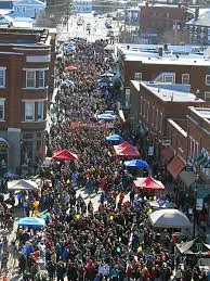 Berbagai hidangan brunch lezat di Middlebury VT